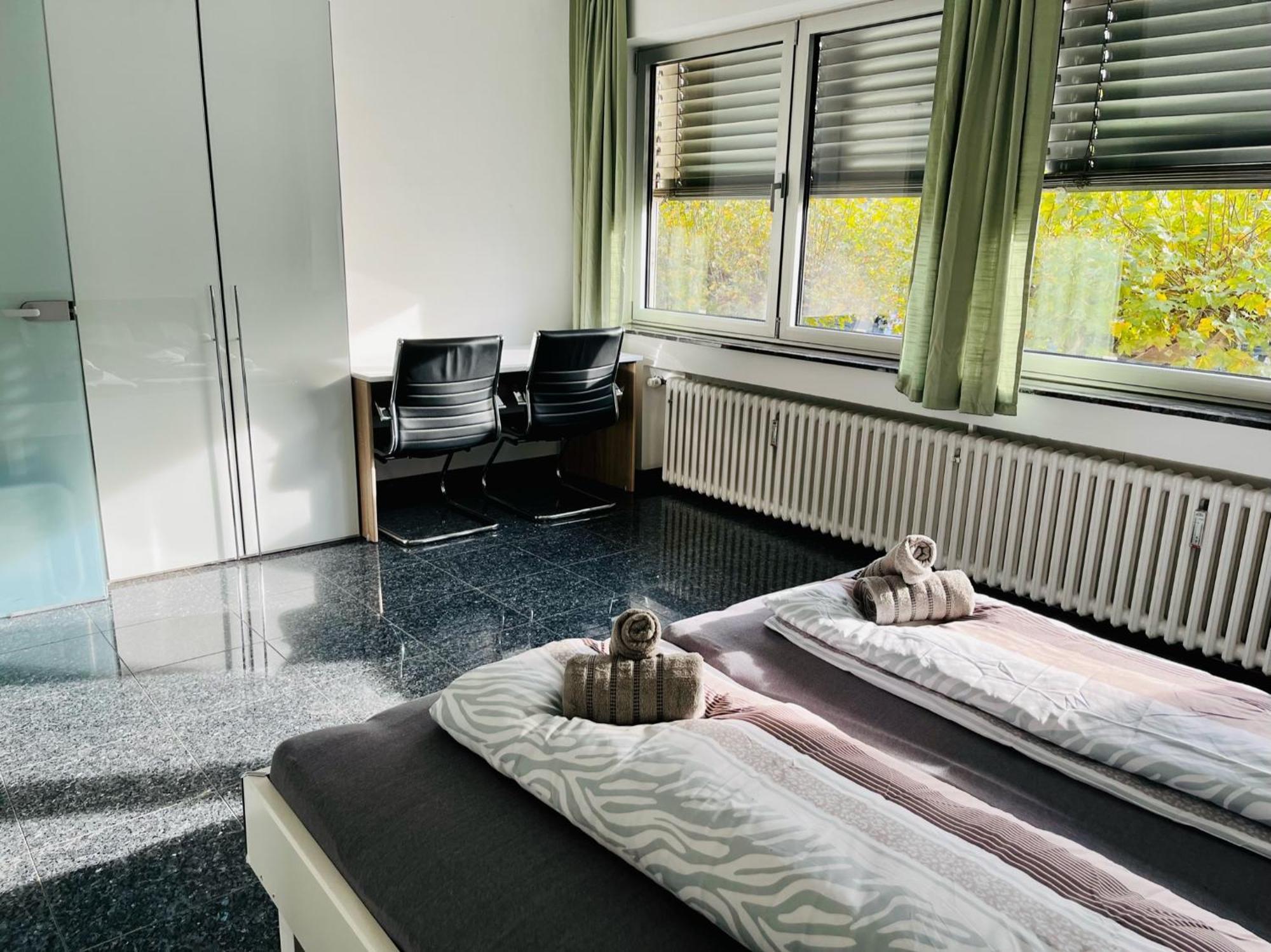 Nasa Wohnung Uerdingen Krefeld Buitenkant foto